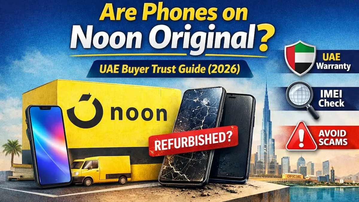 Are Phones on Noon Original? UAE Buyer Trust Guide (2026)